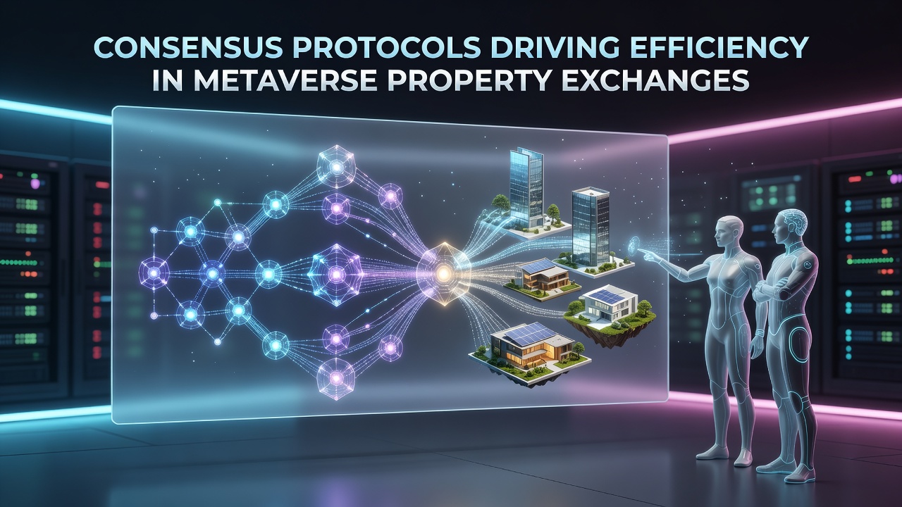 Consensus Protocols Driving Efficiency in Metaverse Property Exchanges