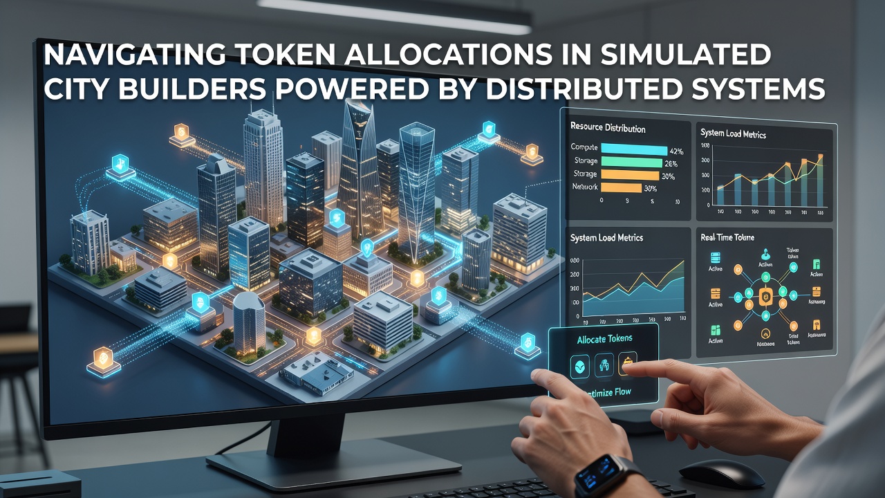 Detailed view of node consensus process for resource token distribution